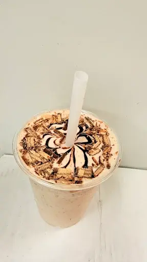 Pure vegetarian burger and sides at Panjab Pizza Calgary Skyview